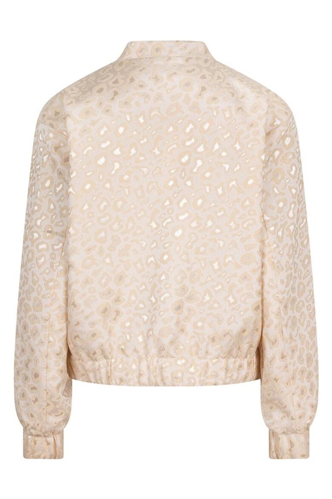 JACKET BOMBER FANCY JACQUARD SP25 17009 123 Ivory